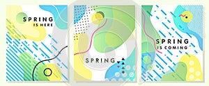 Unique artistic spring cards
