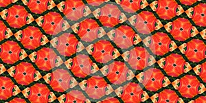 Unique background for wrappings paper, wallpaper, textile and surface design. Creative seamless pattern. Collage