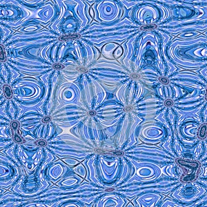 Unique Blue Abstract Design or web wallpaper. Transluscent and elegant.  Sky blue