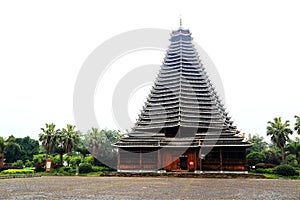 The unique buildings of the nationality in Sanjiang, Guangxi Province