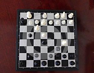 Unique checkmate