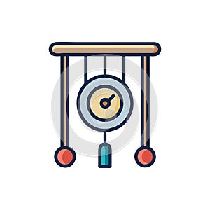 Unique Chiming Pendulum Clock Icon
