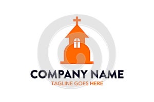 Unique church logo template