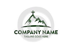 Unique church logo template