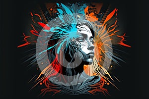 Authenticity Abstract Art (generative AI)