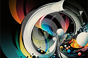Clarity Abstract Art (generative AI) photo