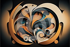 Clarity Abstract Art (generative AI) photo