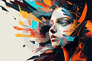 Clarity Abstract Art (generative AI) photo