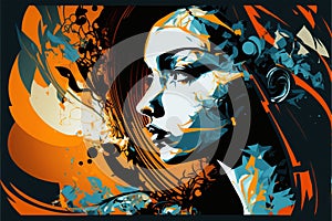 Clarity Abstract Art (generative AI) photo
