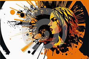 Determination Abstract Art (generative AI)