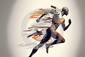 Determination Abstract Art (generative AI)