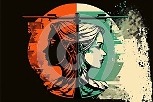 Equality Abstract Art (generative AI)