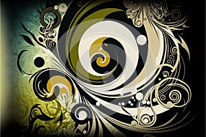 Graciousness Abstract Art (generative AI)