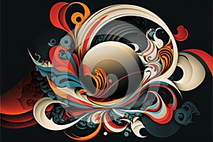 Graciousness Abstract Art (generative AI)