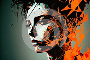 Honesty Abstract Art (generative AI)