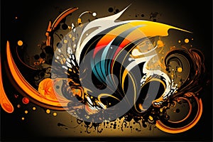 Responsibility Abstract Art (generative AI)