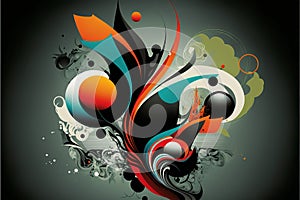 Responsibility Abstract Art (generative AI)