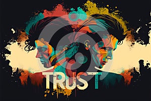 Trust Abstract Art (generative AI)