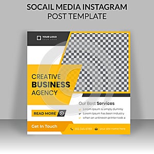 Unique Creative Modern business marketing banner for social media post design template. Elegant, minimalist sale and discount