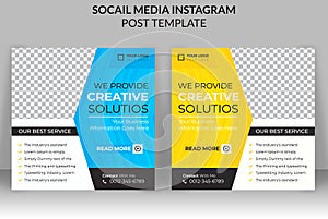 Unique Creative Modern business marketing banner for social media post design template. Elegant, minimalist sale and discount