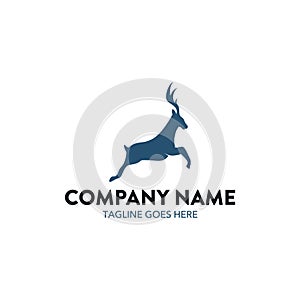 Unique Deer Logo