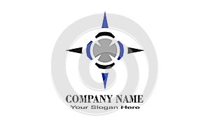 Creative unique design logo