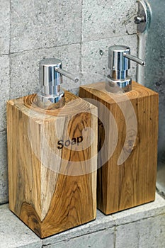 Unique design soap dispenser