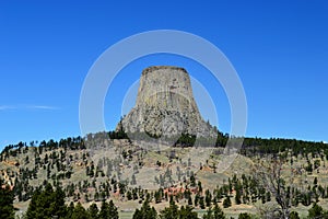 Devils Tower in Wyoming