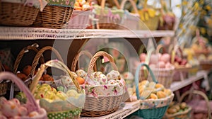 Unique Easter Baskets for Sale in Boutique Shop photo