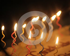 Unique Festive Birthday Cake Candles