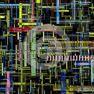 unique glitch textured signal abstract abstract pixel glitch error