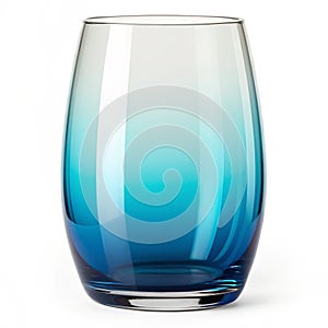 Unique Gradient Glass Shape 3D Illustration