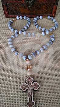 Unique handmade rosary