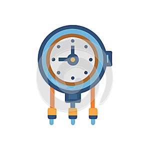 Unique Industrial Wall Clock Design