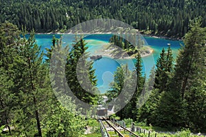 Unique Lake Cauma, Switzerland