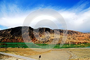 The Unique landforms of Gansu,China