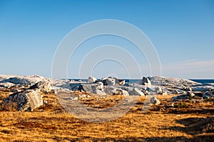 Unique landscape of coastal Nova Scotia