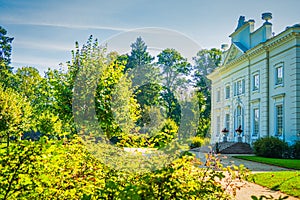 Unique Landscape, Manor and Park Ensemble With Impressive Style Interiors. Uzutrakis Manor Estate