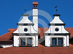 Unique medieval roofs in Levoca