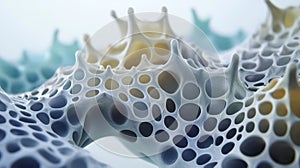 Unique Microstructural Phase Separation in Material Formation