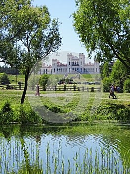 The Puslovsky Palace in Kossovo Belarus photo