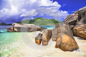 Unique nature of Seychelles islands