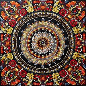 Unique and original texture with African touch