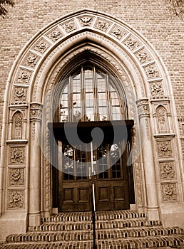 Unique Ornate Entryway