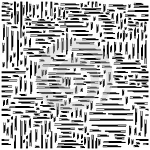 Unique pattern art design vector image