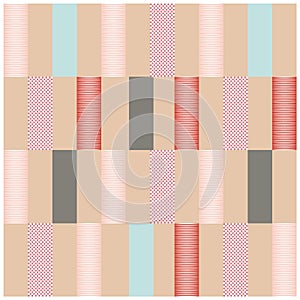 Unique pattern art design vector image