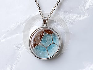 Unique pendant with abstract design