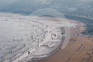 Unique photo of the beach in Filey, North Yorkshire