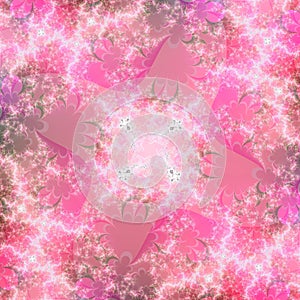 Unique Pink Abstract Background Pattern