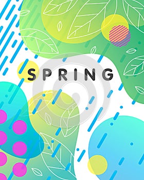 Unique spring card